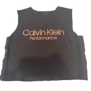 Comfortable Calvin Klein Performance tank top Women Black Size Medium